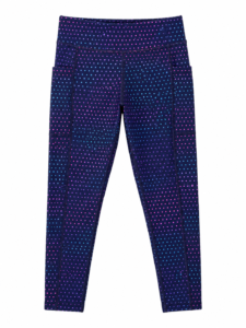 Leggings Niña Azul Marino con Estrellas de Colores – Stretch, Cómodos, Tallas 4-5 y 14-16