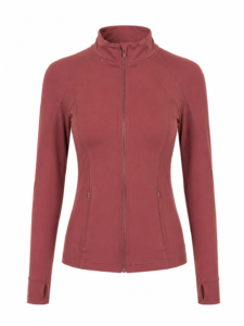 Chaqueta Deportiva Avia Wild Ginger Mujer – Ajuste Fit, Tela Stretch, Cierre Completo, Talla S