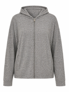 Suéter Deportivo Athletic Grey Fog Mujer – Ajuste Cómodo, Tela Suave, Talla XL