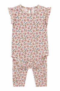 Conjunto Bebé Carter’s Body y Leggings Floreados – Suave, Cómodo y Adorable
