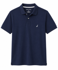 Chemise Caballero Náutica Azul Marino – Manga Larga, Estilo Casual Elegante