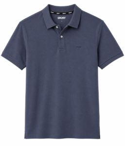 Chemise Caballero DKNY Azul Marino – Manga Larga, Estilo Urbano Premium
